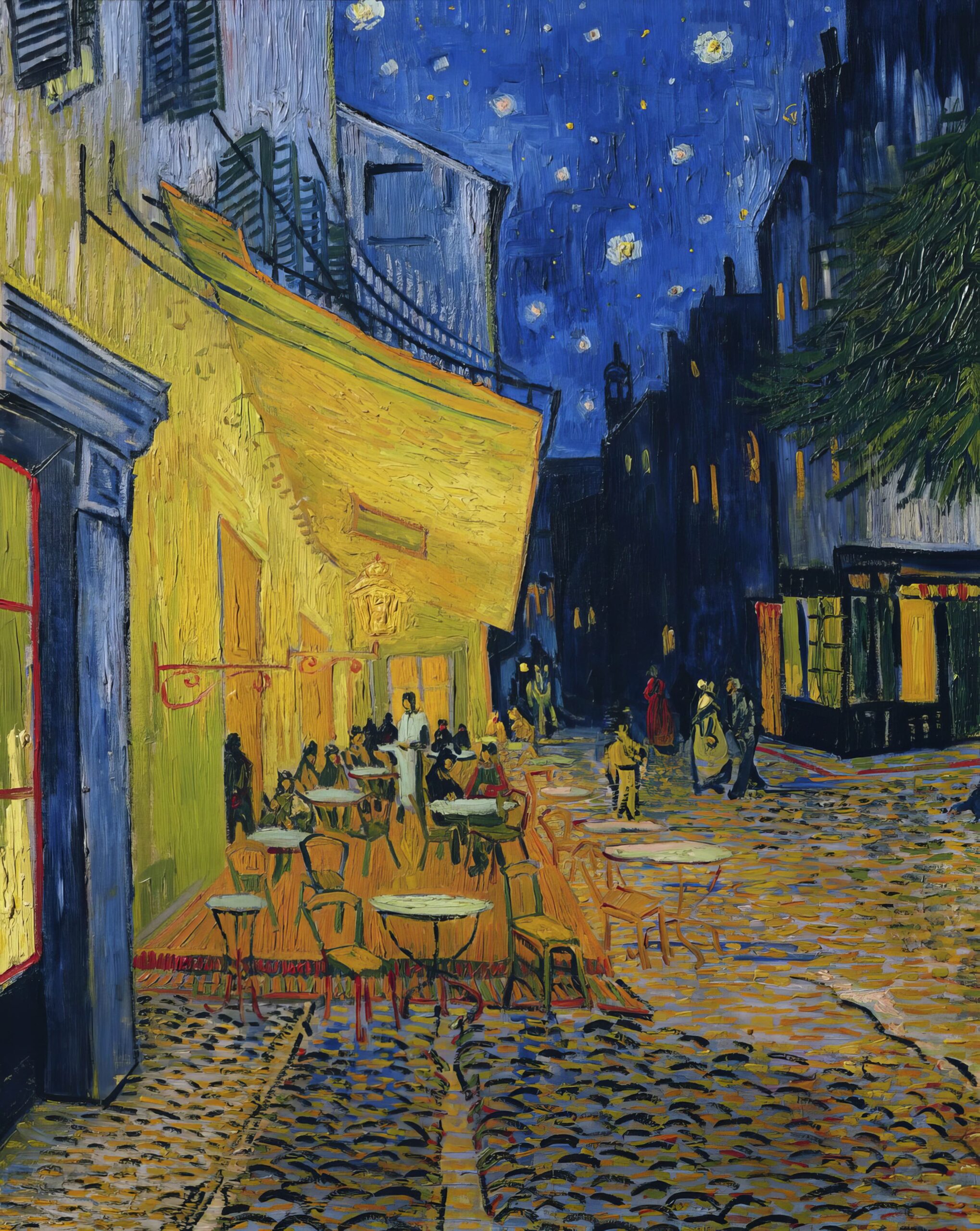 Café terrasse, place du forum, Arles