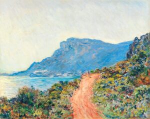 La corniche près de Monaco